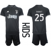Juventus Adrien Rabiot #25 Tredjetrøje Børn 2023-24 Kortærmet (+ Korte bukser)