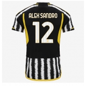 Juventus Alex Sandro #12 Hjemmebanetrøje 2023-24 Kortærmet