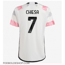 Juventus Federico Chiesa #7 Udebanetrøje 2023-24 Kortærmet