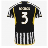 Juventus Gleison Bremer #3 Hjemmebanetrøje 2023-24 Kortærmet