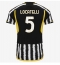 Juventus Manuel Locatelli #5 Hjemmebanetrøje 2023-24 Kortærmet