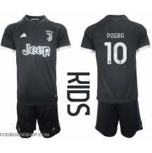 Juventus Paul Pogba #10 Tredjetrøje Børn 2023-24 Kortærmet (+ Korte bukser)