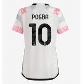 Juventus Paul Pogba #10 Udebanetrøje Dame 2023-24 Kortærmet