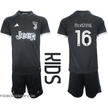 Juventus Weston McKennie #16 Tredjetrøje Børn 2023-24 Kortærmet (+ Korte bukser)