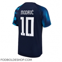 Kroatien Luka Modric #10 Udebanetrøje VM 2022 Kortærmet