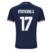 Lazio Ciro Immobile #17 Udebanetrøje 2023-24 Kortærmet