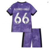 Liverpool Alexander-Arnold #66 Tredjetrøje Børn 2023-24 Kortærmet (+ Korte bukser)
