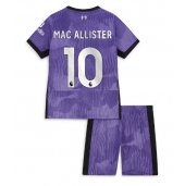 Liverpool Alexis Mac Allister #10 Tredjetrøje Børn 2023-24 Kortærmet (+ Korte bukser)