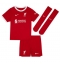 Liverpool Andrew Robertson #26 Hjemmebanetrøje Børn 2023-24 Kortærmet (+ Korte bukser)