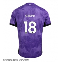 Liverpool Cody Gakpo #18 Tredjetrøje 2023-24 Kortærmet