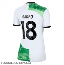 Liverpool Cody Gakpo #18 Udebanetrøje Dame 2023-24 Kortærmet