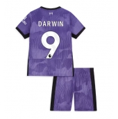 Liverpool Darwin Nunez #9 Tredjetrøje Børn 2023-24 Kortærmet (+ Korte bukser)