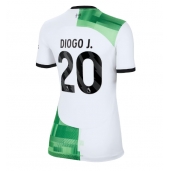 Liverpool Diogo Jota #20 Udebanetrøje Dame 2023-24 Kortærmet