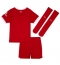 Liverpool Hjemmebanetrøje Børn 2023-24 Kortærmet (+ Korte bukser)
