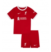 Liverpool Hjemmebanetrøje Børn 2023-24 Kortærmet (+ Korte bukser)