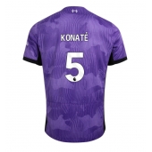 Liverpool Ibrahima Konate #5 Tredjetrøje 2023-24 Kortærmet
