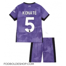 Liverpool Ibrahima Konate #5 Tredjetrøje Børn 2023-24 Kortærmet (+ Korte bukser)