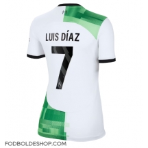 Liverpool Luis Diaz #7 Udebanetrøje Dame 2023-24 Kortærmet