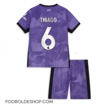 Liverpool Thiago Alcantara #6 Tredjetrøje Børn 2023-24 Kortærmet (+ Korte bukser)