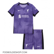 Liverpool Tredjetrøje Børn 2023-24 Kortærmet (+ Korte bukser)