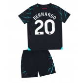 Manchester City Bernardo Silva #20 Tredjetrøje Børn 2023-24 Kortærmet (+ Korte bukser)