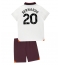 Manchester City Bernardo Silva #20 Udebanetrøje Børn 2023-24 Kortærmet (+ Korte bukser)