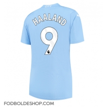 Manchester City Erling Haaland #9 Hjemmebanetrøje Dame 2023-24 Kortærmet