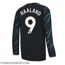 Manchester City Erling Haaland #9 Tredjetrøje 2023-24 Langærmet