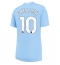 Manchester City Jack Grealish #10 Hjemmebanetrøje Dame 2023-24 Kortærmet