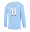 Manchester City Jeremy Doku #11 Hjemmebanetrøje 2023-24 Langærmet