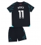 Manchester City Jeremy Doku #11 Tredjetrøje Børn 2023-24 Kortærmet (+ Korte bukser)