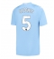 Manchester City John Stones #5 Hjemmebanetrøje 2023-24 Kortærmet