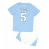 Manchester City John Stones #5 Hjemmebanetrøje Børn 2023-24 Kortærmet (+ Korte bukser)