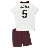 Manchester City John Stones #5 Udebanetrøje Børn 2023-24 Kortærmet (+ Korte bukser)