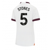 Manchester City John Stones #5 Udebanetrøje Dame 2023-24 Kortærmet