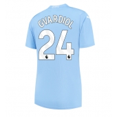 Manchester City Josko Gvardiol #24 Hjemmebanetrøje Dame 2023-24 Kortærmet