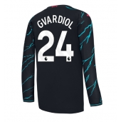 Manchester City Josko Gvardiol #24 Tredjetrøje 2023-24 Langærmet