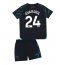 Manchester City Josko Gvardiol #24 Tredjetrøje Børn 2023-24 Kortærmet (+ Korte bukser)