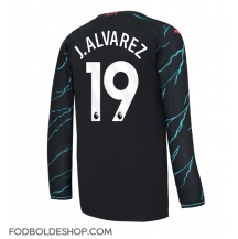 Manchester City Julian Alvarez #19 Tredjetrøje 2023-24 Langærmet
