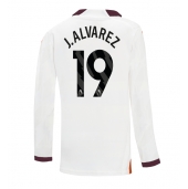Manchester City Julian Alvarez #19 Udebanetrøje 2023-24 Langærmet