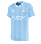 Manchester City Kevin De Bruyne #17 Hjemmebanetrøje 2023-24 Kortærmet