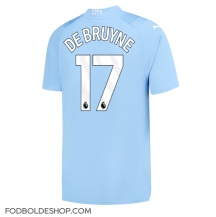 Manchester City Kevin De Bruyne #17 Hjemmebanetrøje 2023-24 Kortærmet
