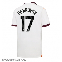 Manchester City Kevin De Bruyne #17 Udebanetrøje 2023-24 Kortærmet