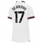 Manchester City Kevin De Bruyne #17 Udebanetrøje Dame 2023-24 Kortærmet