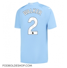 Manchester City Kyle Walker #2 Hjemmebanetrøje 2023-24 Kortærmet
