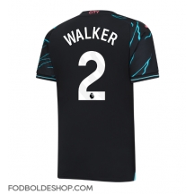 Manchester City Kyle Walker #2 Tredjetrøje 2023-24 Kortærmet