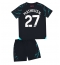 Manchester City Matheus Nunes #27 Tredjetrøje Børn 2023-24 Kortærmet (+ Korte bukser)