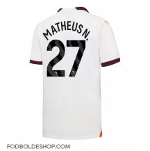 Manchester City Matheus Nunes #27 Udebanetrøje 2023-24 Kortærmet