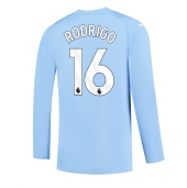 Manchester City Rodri Hernandez #16 Hjemmebanetrøje 2023-24 Langærmet