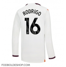 Manchester City Rodri Hernandez #16 Udebanetrøje 2023-24 Langærmet